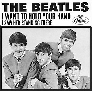 The Beatles - I Want to Hold Your Hand / I Saw Her Standing There (обложка альбома)